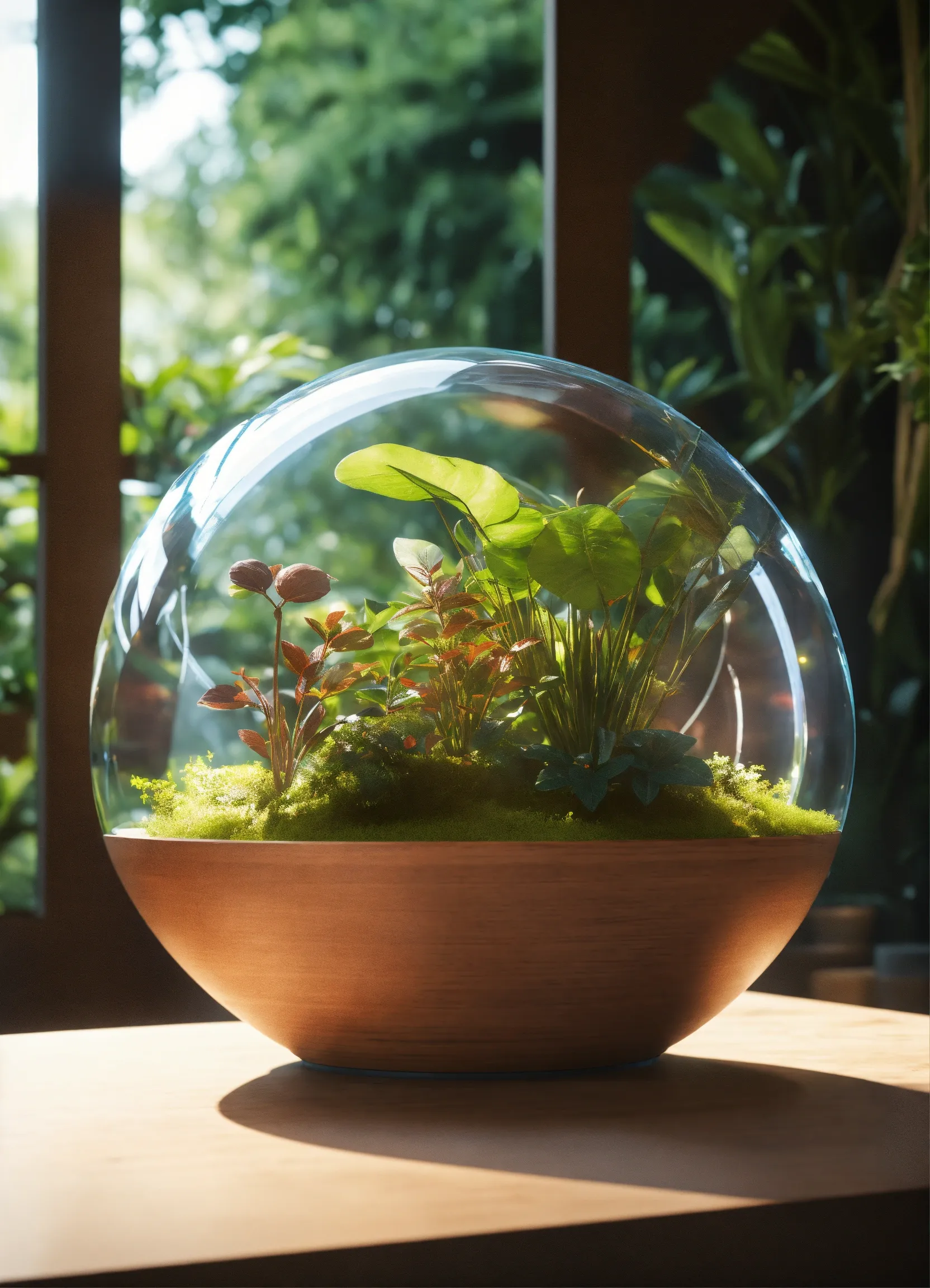 Hands touching soil mindfully